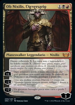 OB NIXILIS, L'AVVERSARIO  Strade di nuova capenna 206