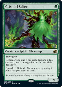 Innistrad caccia di mezzanotte 207 Geist del Salice