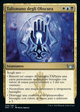 TALISMANO DEGLI OBSCURA  Strade di nuova capenna 208