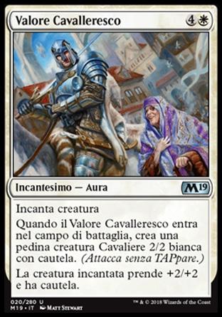 Valore Cavalleresco  M19 20-Wizard of the Coast- nuvolosofumetti.