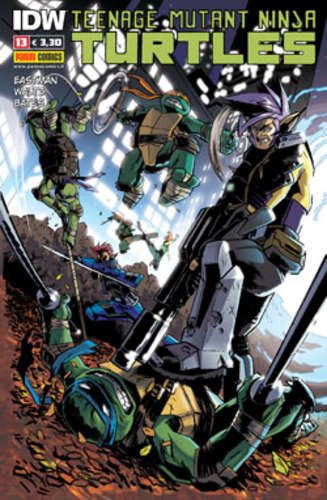 Teenage mutant Ninja Turtles 13-PANINI COMICS- nuvolosofumetti.