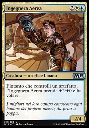 Ingegnera Aerea  M19 211-Wizard of the Coast- nuvolosofumetti.