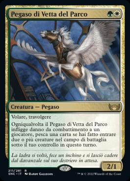 PEGASO DI VETTA DEL PARCO FOIL  Strade di nuova capenna 380