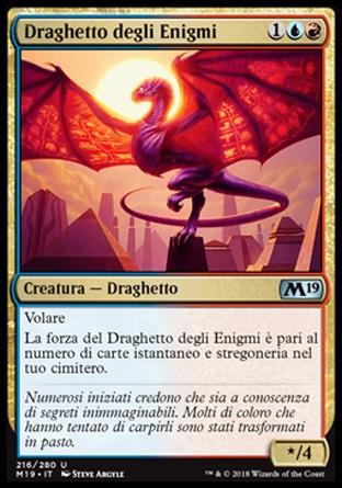 Draghetto degli Enigmi  M19 216-Wizard of the Coast- nuvolosofumetti.
