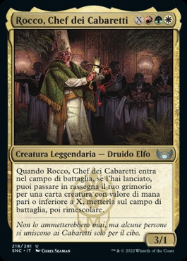 ROCCO, CHEF DEI CABARETTI  Strade di nuova capenna 218
