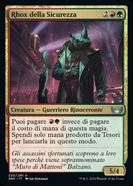 RHOX DELLA SICUREZZA  Strade di nuova capenna 220