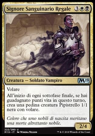 Signore Sanguinario Regale  M19 222-Wizard of the Coast- nuvolosofumetti.