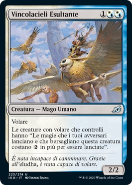 Vincolacieli Esultante  Ikoria: Terra dei Behemoth 223, Wizard of the Coast, nuvolosofumetti,