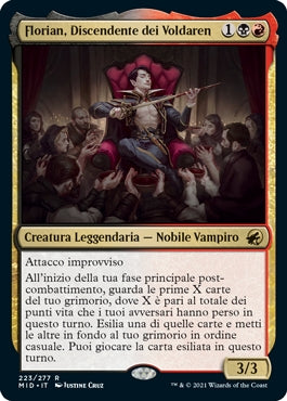 Innistrad caccia di mezzanotte 223 Florian, Discendente dei Voldaren
