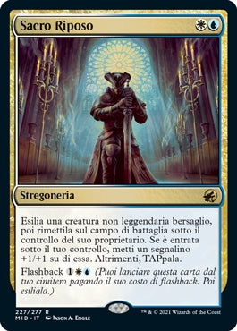 Innistrad caccia di mezzanotte 227 Sacro Riposo