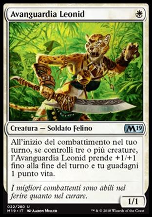Avanguardia Leonid  M19 22-Wizard of the Coast- nuvolosofumetti.