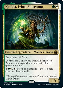 Innistrad caccia di mezzanotte 230 Katilda, Prima Albacorno