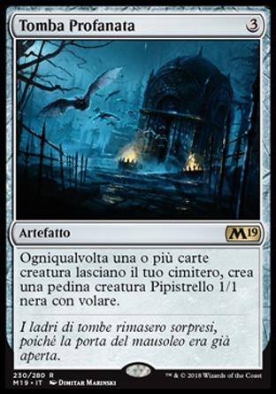 Tomba Profanata  M19 230-Wizard of the Coast- nuvolosofumetti.