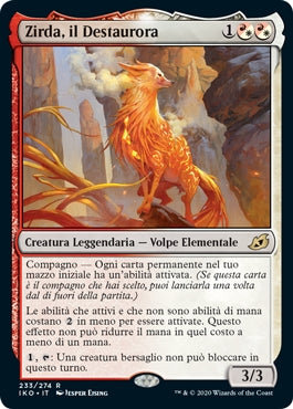 Zirda, il Destaurora  Ikoria: Terra dei Behemoth 233, Wizard of the Coast, nuvolosofumetti,
