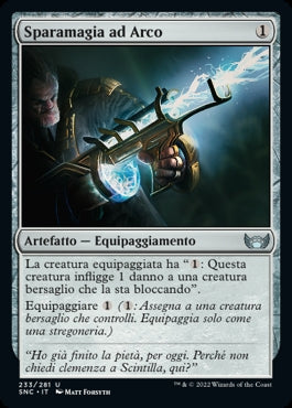 SPARAMAGIA AD ARCO  Strade di nuova capenna 233