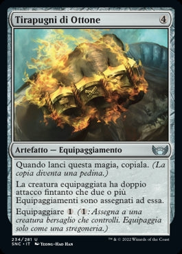 TIRAPUGNI DI OTTONE  Strade di nuova capenna 234