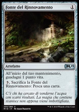 Fonte del Rinnovamento  M19 235-Wizard of the Coast- nuvolosofumetti.