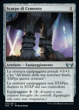 SCARPE DI CEMENTO  Strade di nuova capenna 235