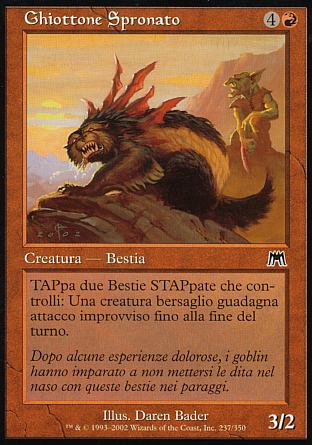 Ghiottone Spronato foil  ASSALTO 331
