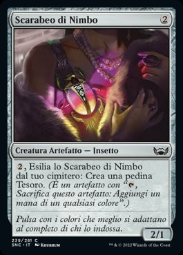 SCARABEO DI NIMBO  Strade di nuova capenna 239
