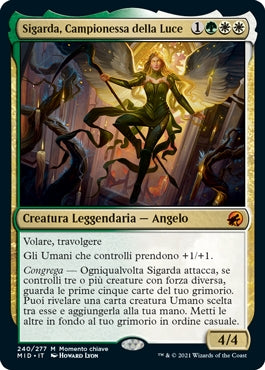 Innistrad caccia di mezzanotte 240 Sigarda, Campionessa della Luce