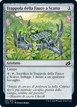 Trappola della Fauce a Scatto  Ikoria: Terra dei Behemoth 241, Wizard of the Coast, nuvolosofumetti,