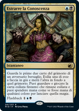 Innistrad caccia di mezzanotte 241 Estrarre la Conoscenza