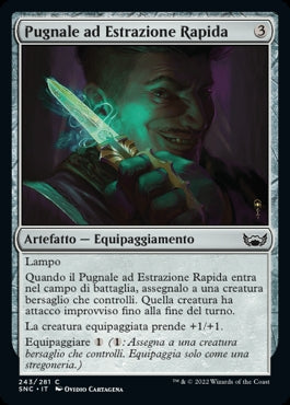 PUGNALE AD ESTRAZIONE RAPIDA FOIL  Strade di nuova capenna 381