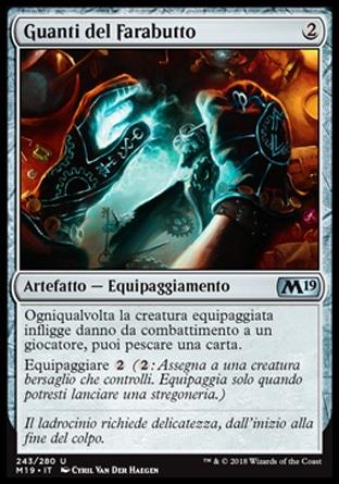 Guanti del Farabutto  M19 243-Wizard of the Coast- nuvolosofumetti.