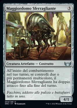 MAGGIORDOMO SFERRAGLIANTE  Strade di nuova capenna 244