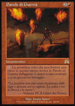 Parole di Guerra  ASSALTO 244