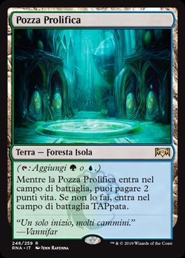 Pozza Prolifica  Fedeltà di Ravnica 246, Wizard of the Coast, nuvolosofumetti,
