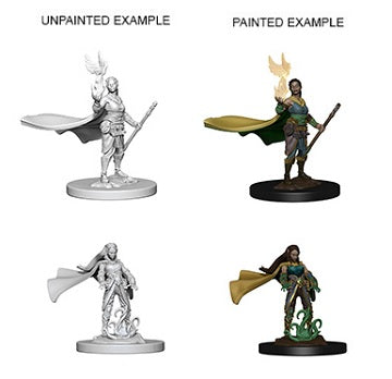 D&D Nolzur’s Marvelous Miniatures unpainted: Elf Druid (Female)