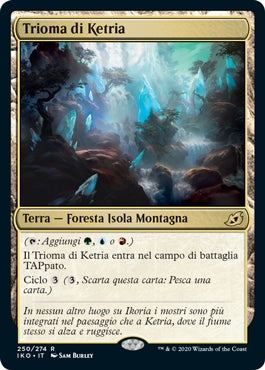 Trioma di Ketria  Ikoria: Terra dei Behemoth 250, Wizard of the Coast, nuvolosofumetti,