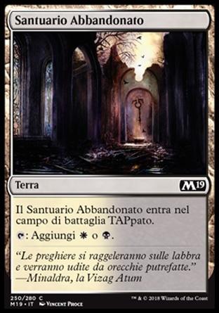 Santuario Abbandonato  M19 250-Wizard of the Coast- nuvolosofumetti.