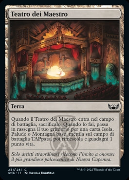 TEATRO DEI MAESTRO  Strade di nuova capenna 251
