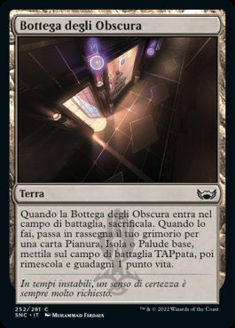 Strade di nuova capenna 252 BOTTEGA DEGLI OBSCURA