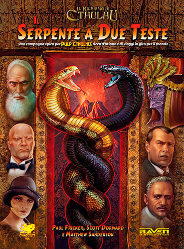 Il Richiamo di Cthulhu - Il serpente a due teste-RAVEN DISTRIBUTION- nuvolosofumetti.