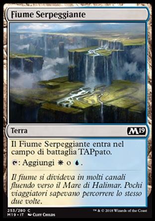 Fiume Serpeggiante  M19 253-Wizard of the Coast- nuvolosofumetti.