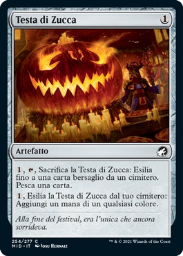 Innistrad caccia di mezzanotte 254 Testa di Zucca