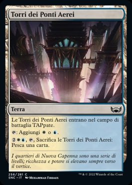 TORRI DEI PONTI AEREI  Strade di nuova capenna 256