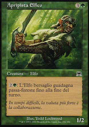 Apripista Elfico foil  ASSALTO 332