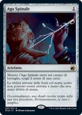 Ago Spinale  Innistrad caccia di mezzanotte 257