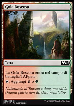 Gola Boscosa  M19 258-Wizard of the Coast- nuvolosofumetti.