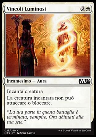 Vincoli Luminosi  M19 25-Wizard of the Coast- nuvolosofumetti.