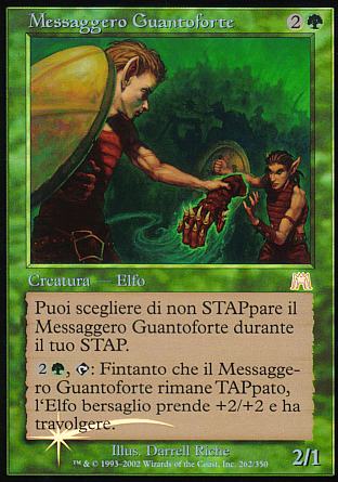 Messaggero guantoforte  ASSALTO 262