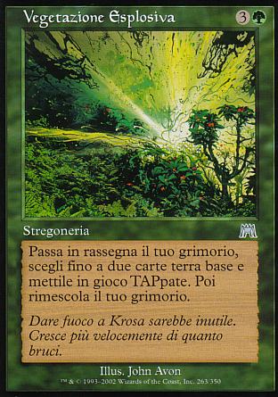 Vegetazione esplosiva  ASSALTO 263