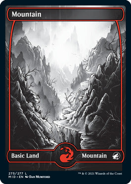 Innistrad caccia di mezzanotte 275 Montagna 275