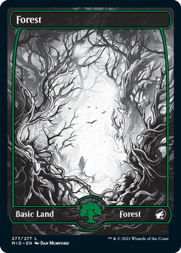 Innistrad caccia di mezzanotte 277 Foresta 277