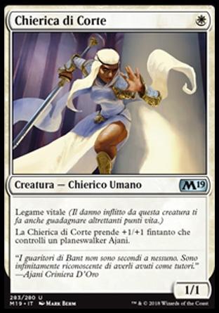 Chierica di Corte  M19 283-Wizard of the Coast- nuvolosofumetti.